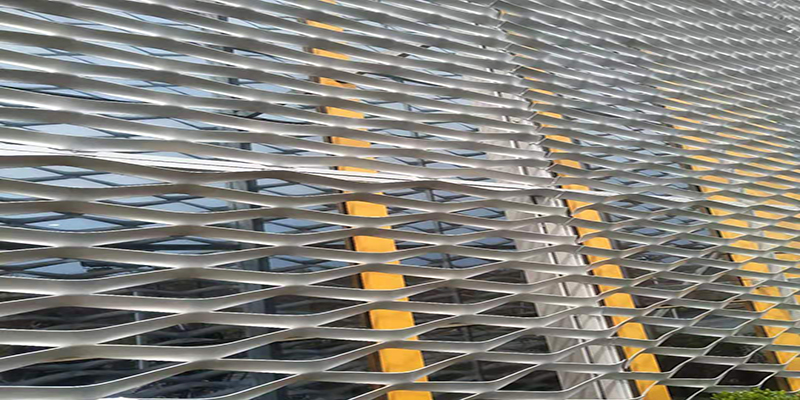 Aluminum Expanded Metal Cladding System