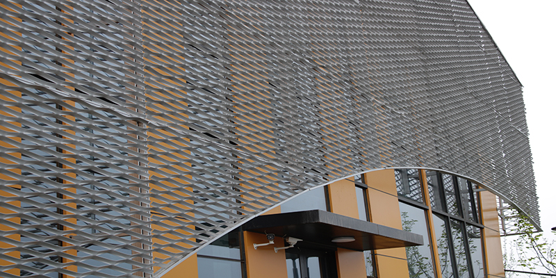Aluminum Expanded Metal Cladding System