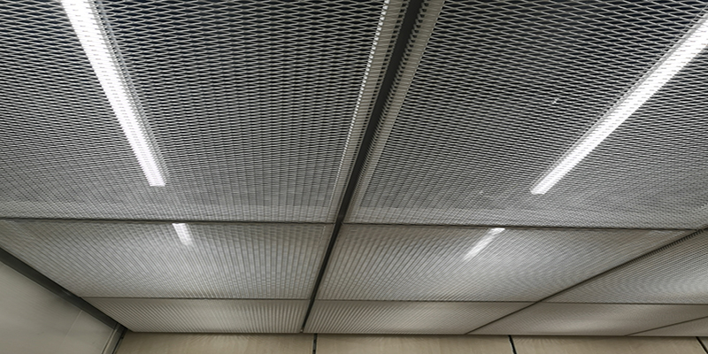 Diamond Expanded Metal Screen Aluminum
