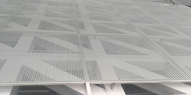 The Irregular Aluminum Expanded Metal Screen For Exterior Cladding