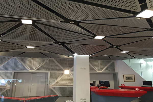 Customized Perforated Metal Plate ceiling 