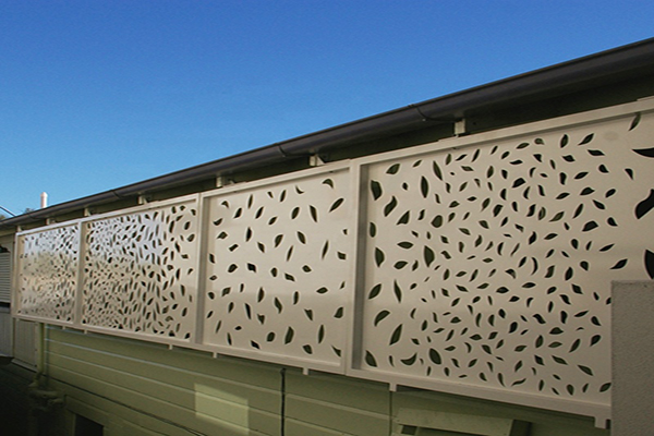 Laser divider fence decorative laser outdoor gate fence