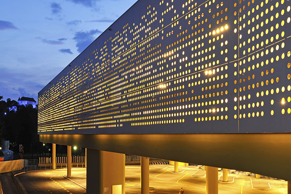 Perforated Decorative Cladding Panel hotel 